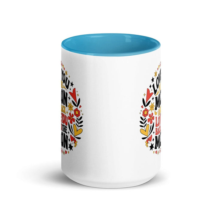 I Love You Back Colorful Print Mug - Black - 15 oz - ArtyKoala