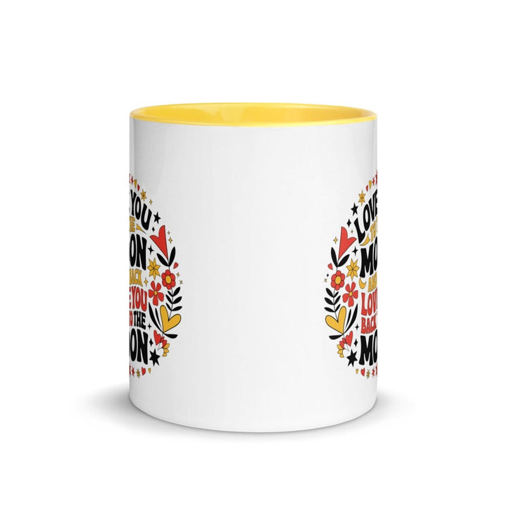 I Love You Back Colorful Print Mug - Red - 11 oz - ArtyKoala