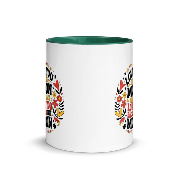 I Love You Back Colorful Print Mug - Golden Yellow - 11 oz - ArtyKoala