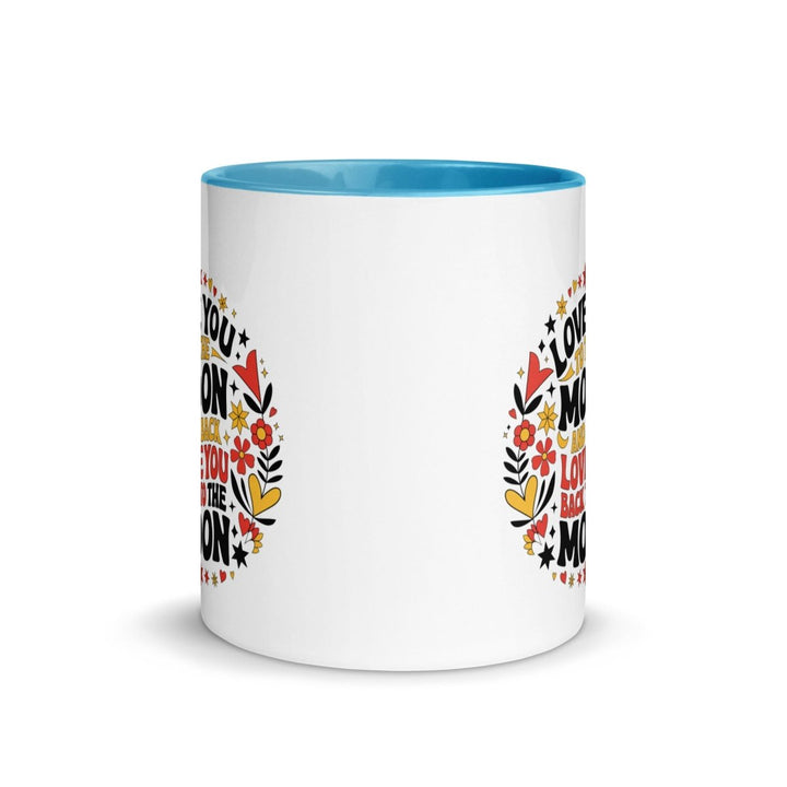 I Love You Back Colorful Print Mug - Yellow - 11 oz - ArtyKoala