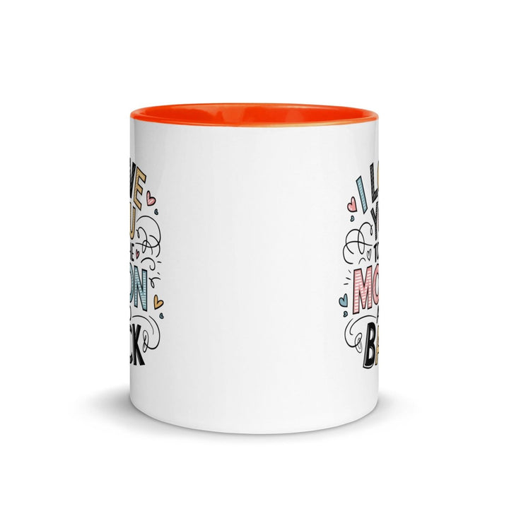 I Love You Typography Colorful Print Mug - Black - 11 oz - ArtyKoala
