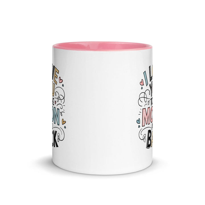 I Love You Typography Colorful Print Mug - Black - 11 oz - ArtyKoala