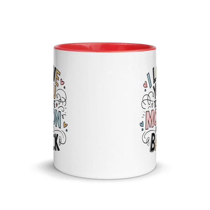 I Love You Typography Colorful Print Mug - Yellow - 11 oz - ArtyKoala