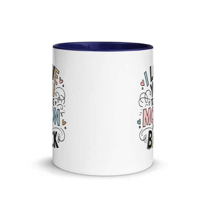 I Love You Typography Colorful Print Mug - Green - 11 oz - ArtyKoala