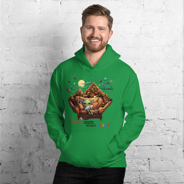 I Survived School Without Google Man Hoodie - ArtyKoala