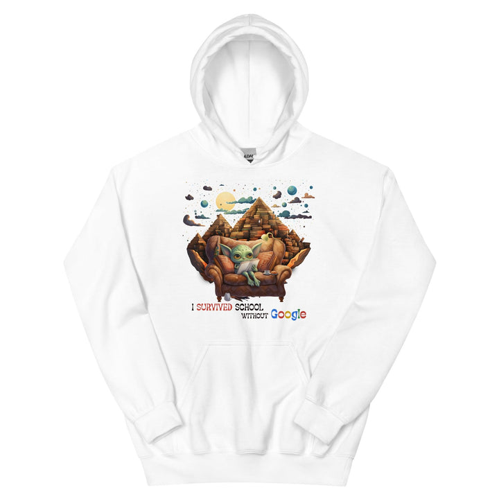 I Survived School Without Google Man Hoodie - ArtyKoala