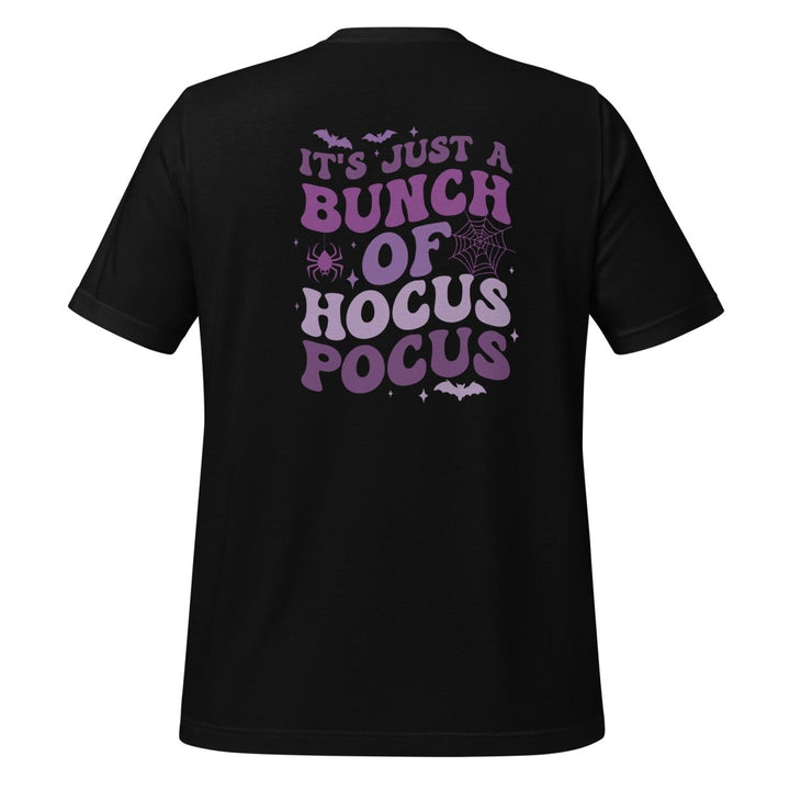 It's Just a Bunch of Hocus Pocus Graphic Tee - Black - S - ArtyKoala