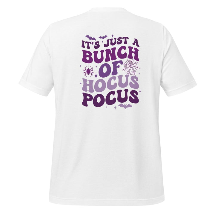 It's Just a Bunch of Hocus Pocus Graphic Tee - White - S - ArtyKoala