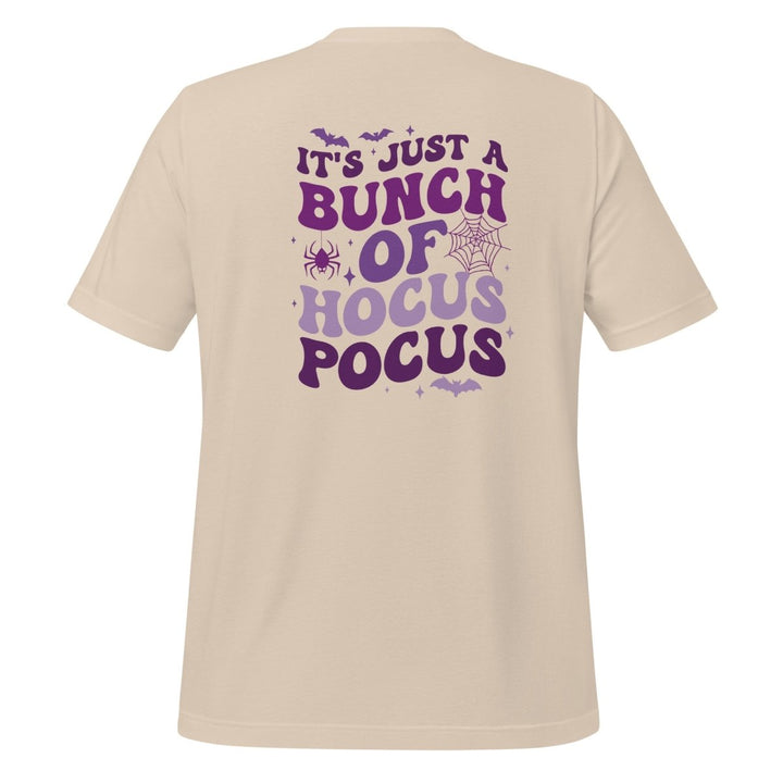 It's Just a Bunch of Hocus Pocus Graphic Tee - Soft Cream - S - ArtyKoala