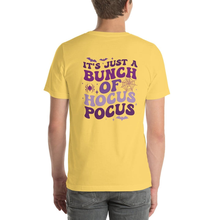 It's Just a Bunch of Hocus Pocus Graphic Tee - Black - S - ArtyKoala