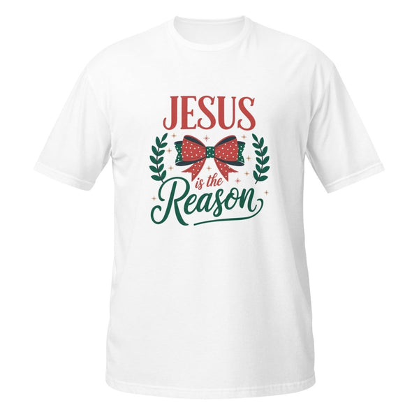 Jesus is The Reason Graphic Tee - White - S - ArtyKoala
