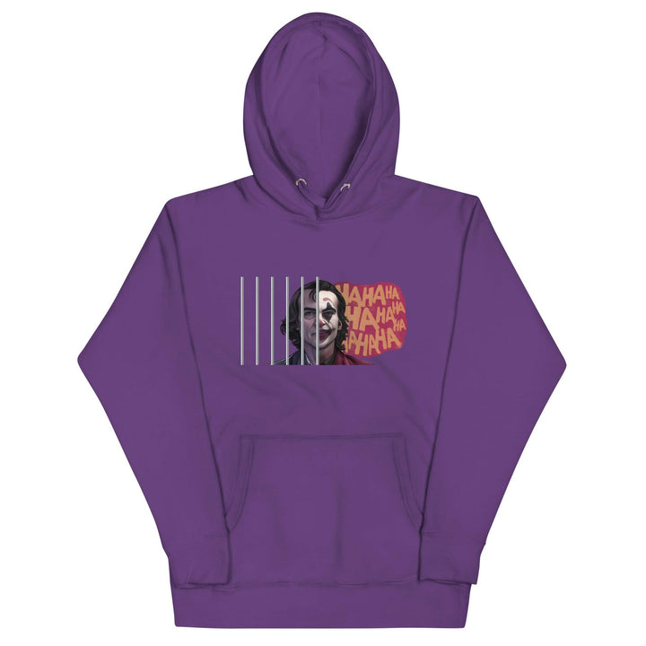 Joker Ahahaha Woman Premium Cotton Hoodie - ArtyKoala