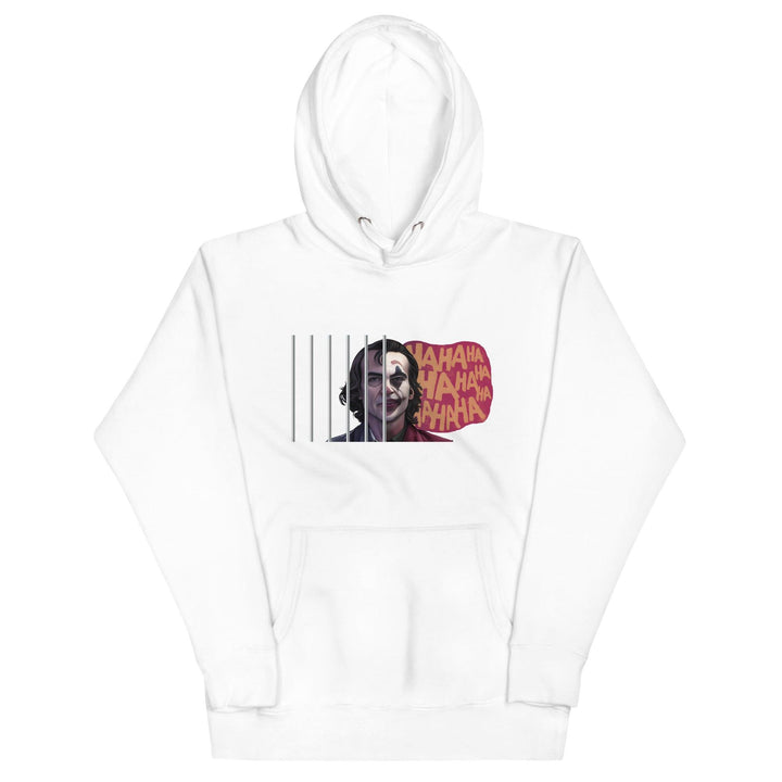 Joker Ahahaha Woman Premium Cotton Hoodie - ArtyKoala