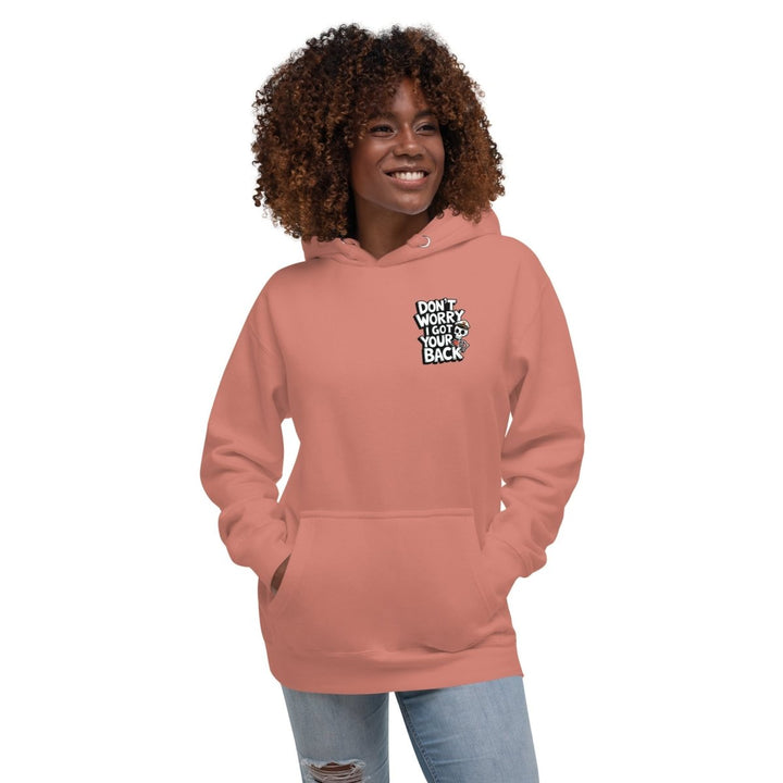 Just Waiting for Halloween Graphic Hoodie - Dusty Rose - S - ArtyKoala