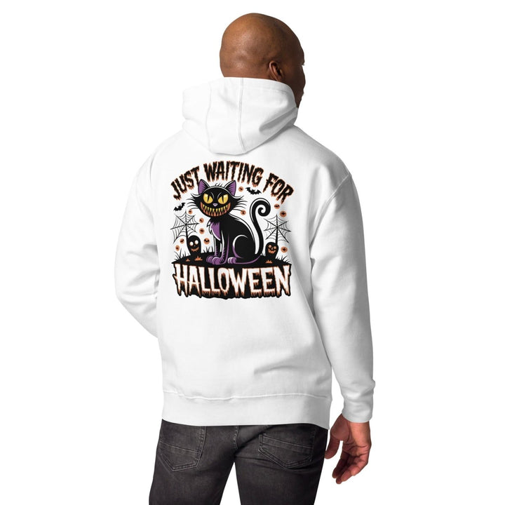 Just Waiting for Halloween Graphic Hoodie - Black - S - ArtyKoala