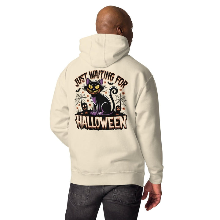 Just Waiting for Halloween Graphic Hoodie - Black - S - ArtyKoala