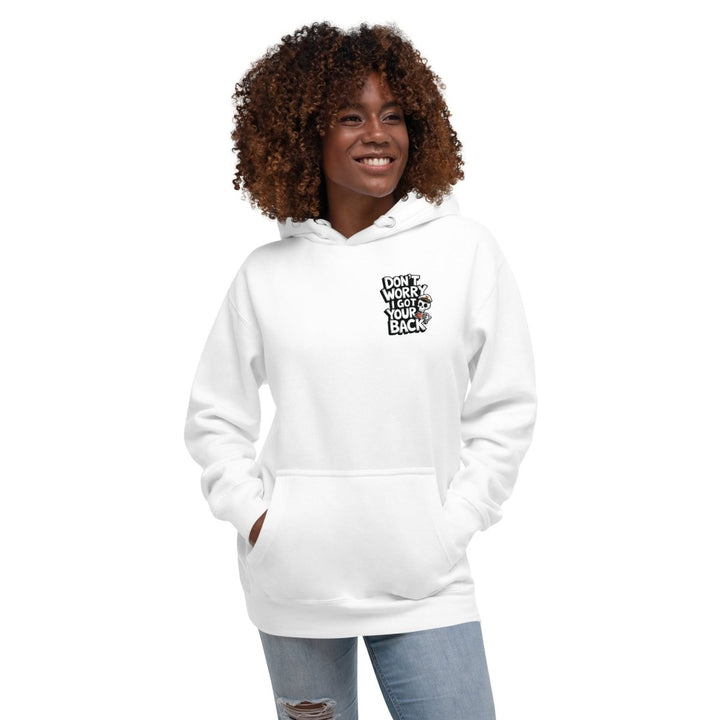Just Waiting for Halloween Graphic Hoodie - White - S - ArtyKoala