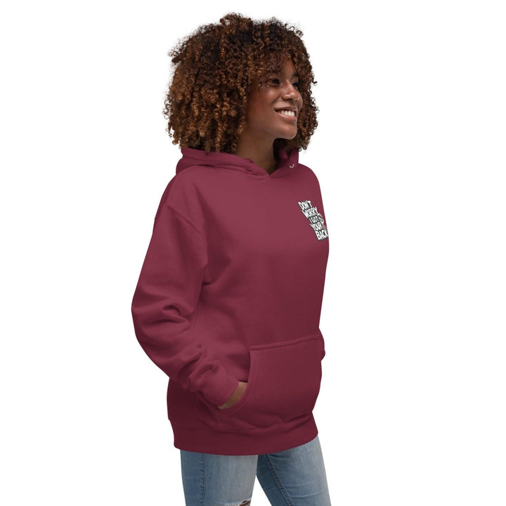 Just Waiting for Halloween Graphic Hoodie - Maroon - S - ArtyKoala