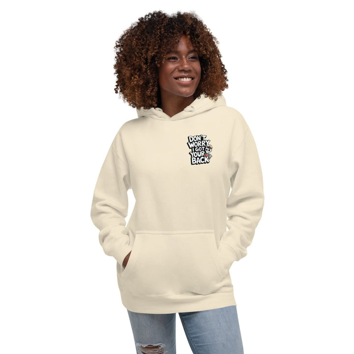 Just Waiting for Halloween Graphic Hoodie - Bone - S - ArtyKoala