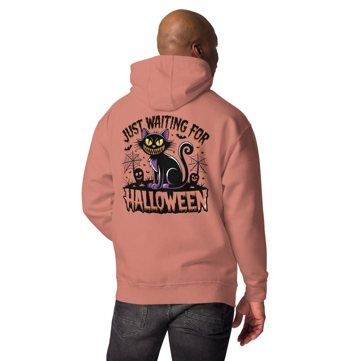 Just Waiting for Halloween Graphic Hoodie - Black - S - ArtyKoala