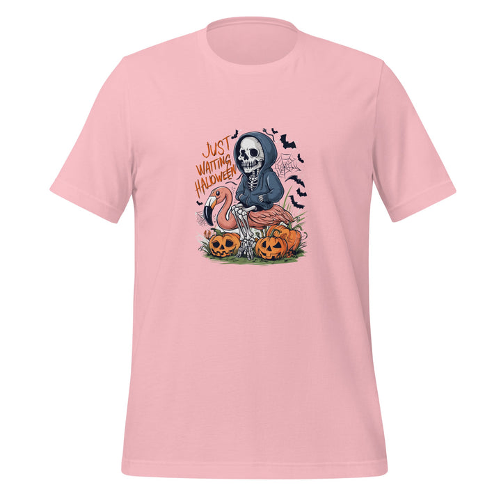 Just Waiting Halloween Unisex Premium T-shirt - Black / XS - ArtyKoala