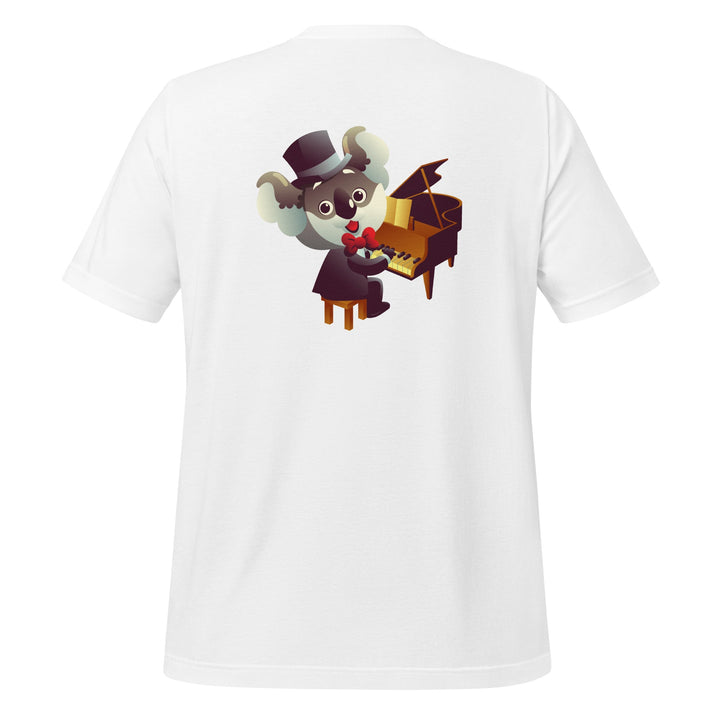 Koala Musicians Piano Woman Premium T-shirt - ArtyKoala