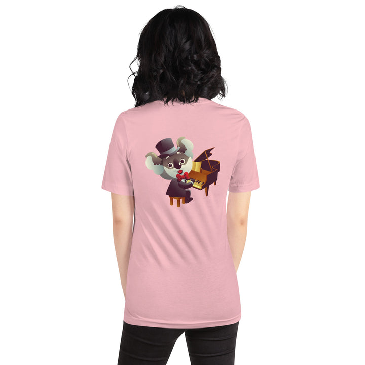 Koala Musicians Piano Woman Premium T-shirt - ArtyKoala