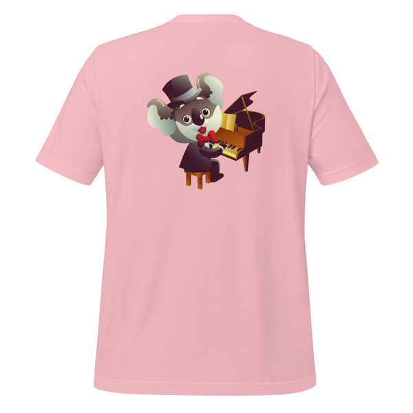 Koala Musicians Piano Woman Premium T-shirt - ArtyKoala