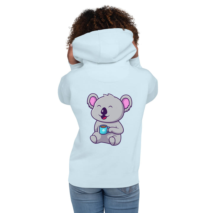 Koala Sleeping in a Cup Unisex Premium Hoodie - ArtyKoala