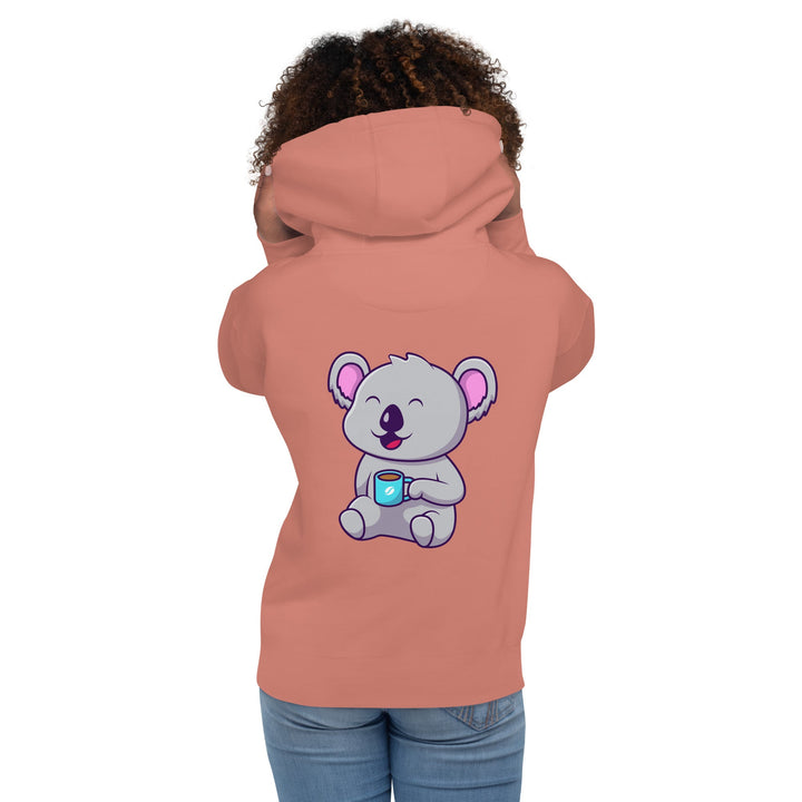 Koala Sleeping in a Cup Unisex Premium Hoodie - ArtyKoala