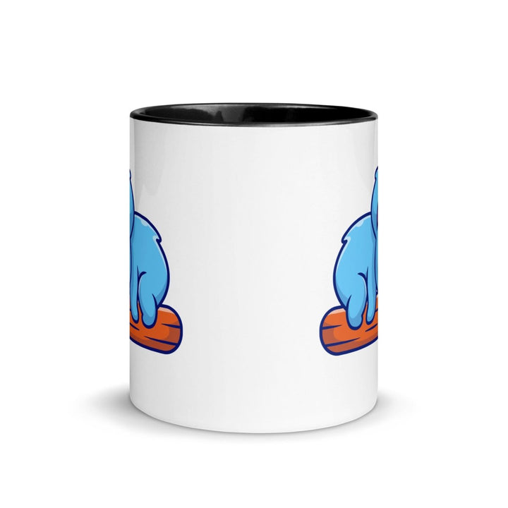 Koala Sleeping on Colorful Print Mug - Black - 11 oz - ArtyKoala