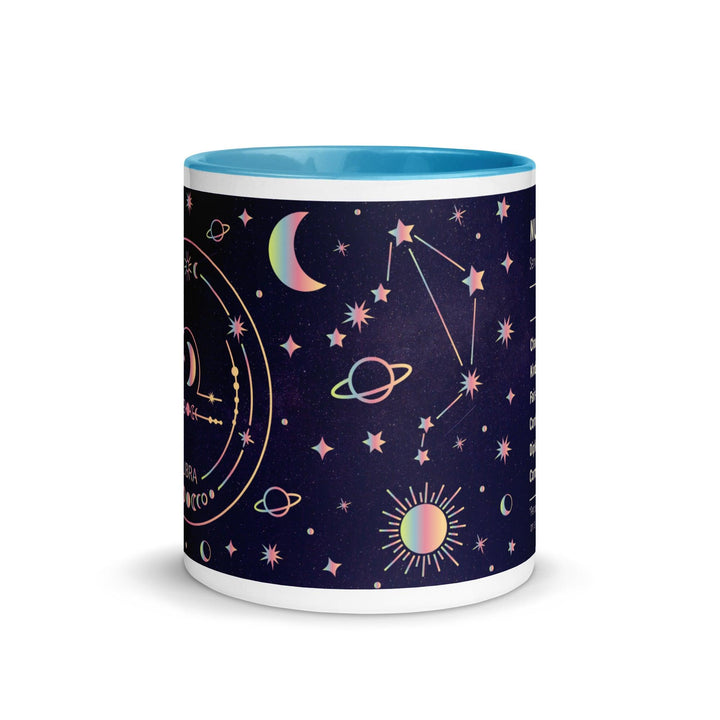 Libra Mug With Color Inside - ArtyKoala