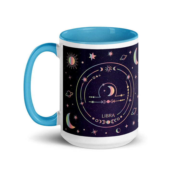 Libra Mug With Color Inside - ArtyKoala