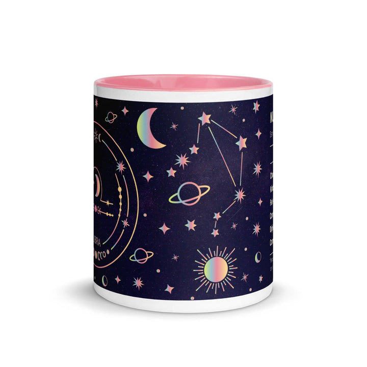 Libra Mug With Color Inside - ArtyKoala