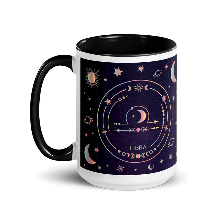 Libra Mug With Color Inside - ArtyKoala