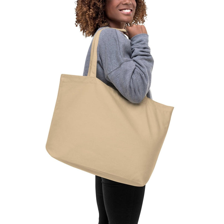Line tree Large Eco Custom Tote Bag - ArtyKoala