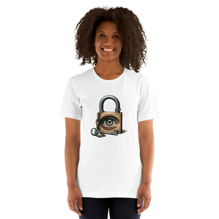 Locked Eye Woman T-Shirt - ArtyKoala