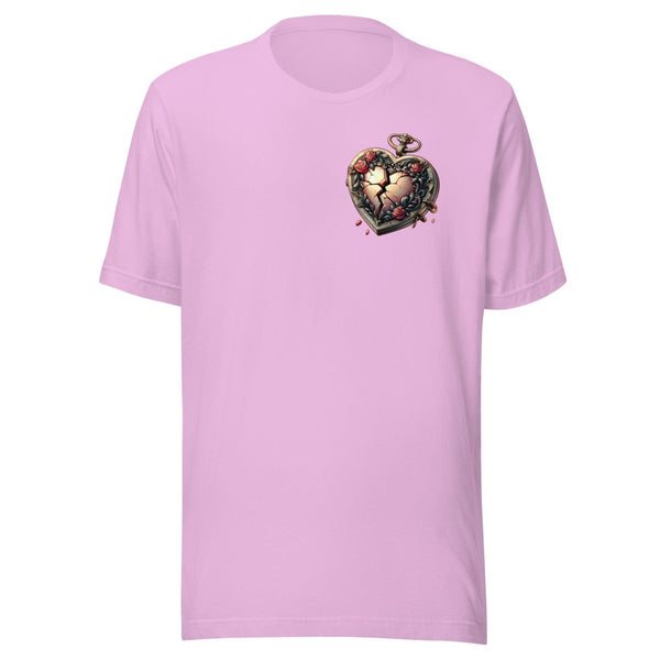 Lonely Heart Graphic Tee - Lilac - S - ArtyKoala