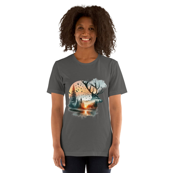 Long Live The Deer Premium Unisex t-shirt - ArtyKoala