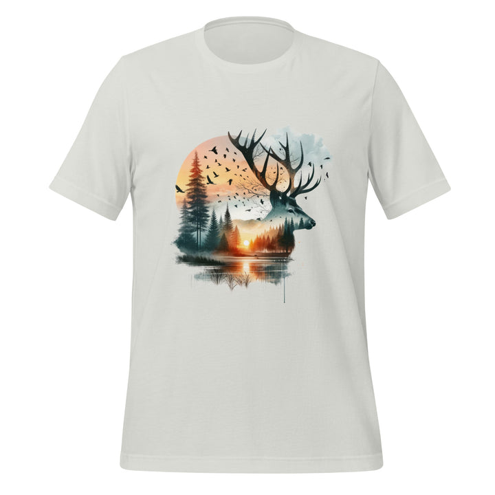 Long Live The Deer Premium Unisex t-shirt - Silver / S - ArtyKoala