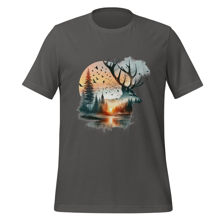 Long Live The Deer Premium Unisex t-shirt - Asphalt / S - ArtyKoala