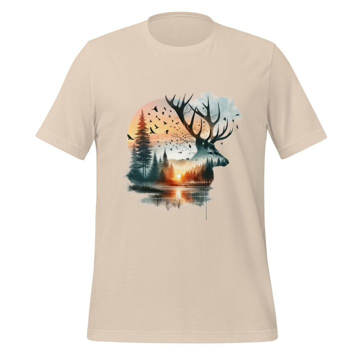 Long Live The Deer Premium Unisex t-shirt - Soft Cream / S - ArtyKoala