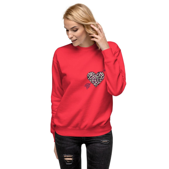 Love Arrow Graphic Sweatshirt - White - S - ArtyKoala