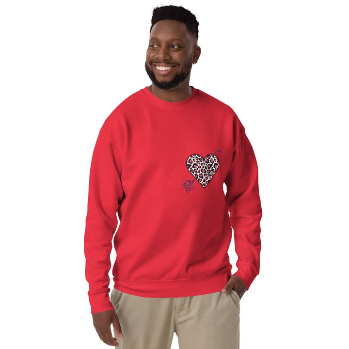 Love Arrow Graphic Sweatshirt - White - S - ArtyKoala