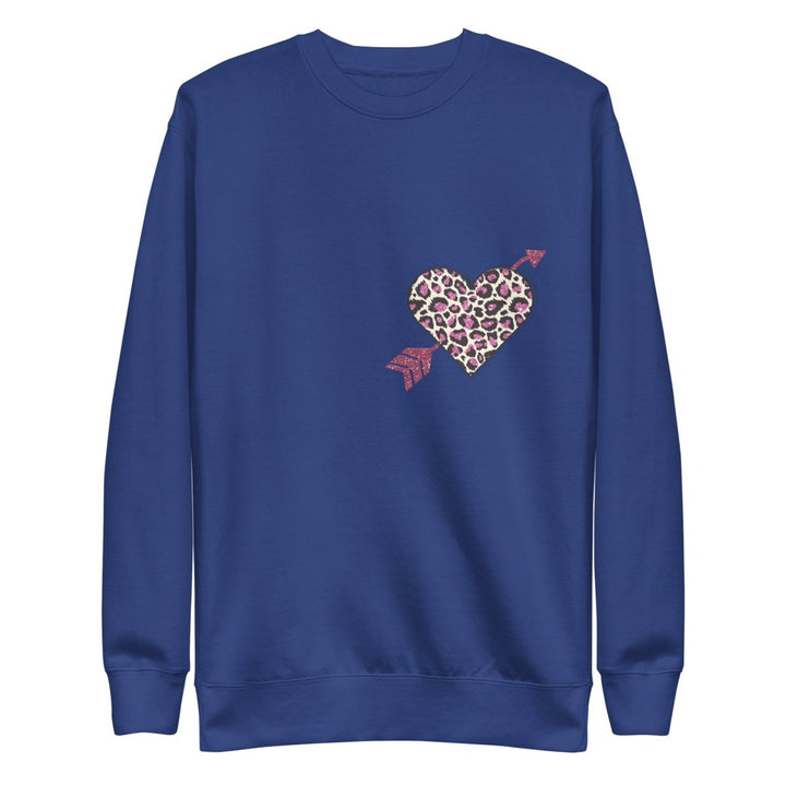 Love Arrow Graphic Sweatshirt - Team Royal - S - ArtyKoala