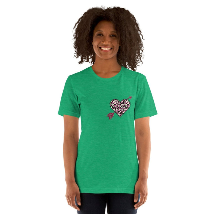 Love Arrow Graphic Tee - Ash - S - ArtyKoala