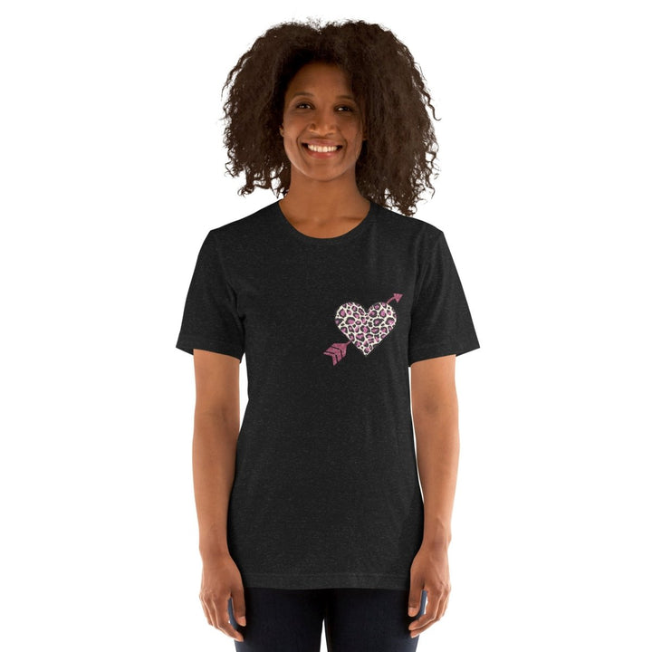 Love Arrow Graphic Tee - Ash - S - ArtyKoala
