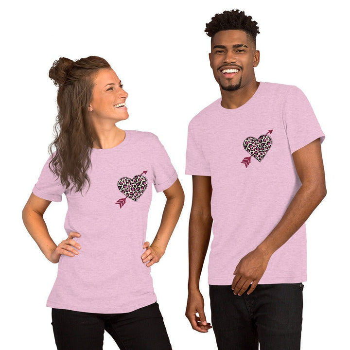 Love Arrow Graphic Tee - Ash - S - ArtyKoala