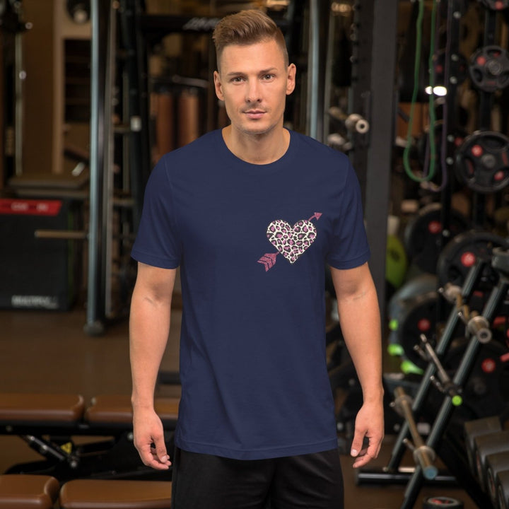 Love Arrow Graphic Tee - Ash - S - ArtyKoala