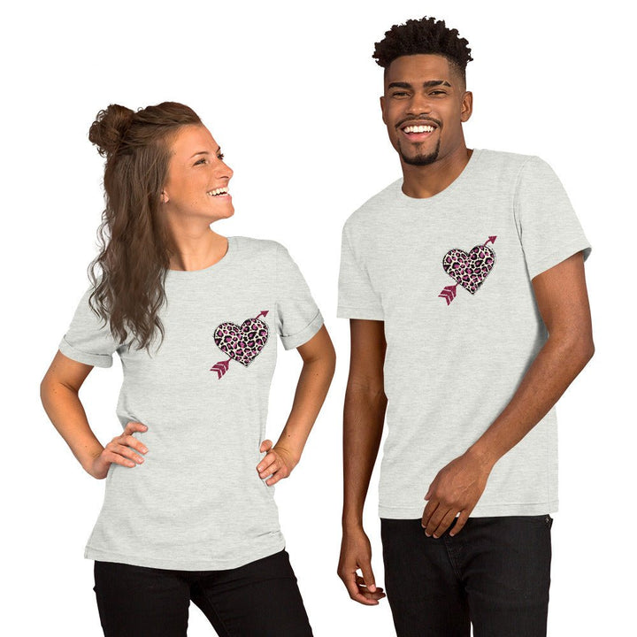Love Arrow Graphic Tee - Ash - S - ArtyKoala
